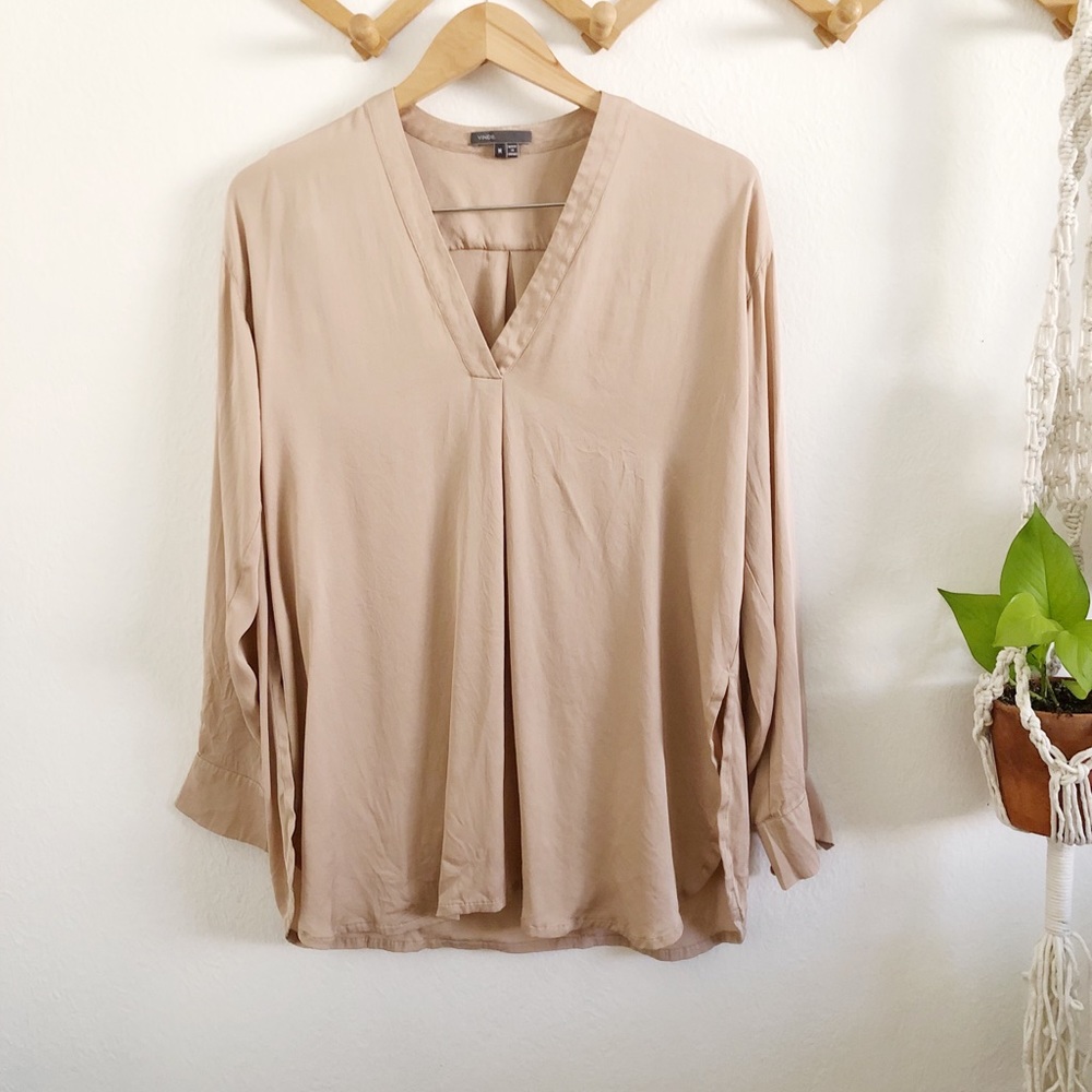 Vince silk top